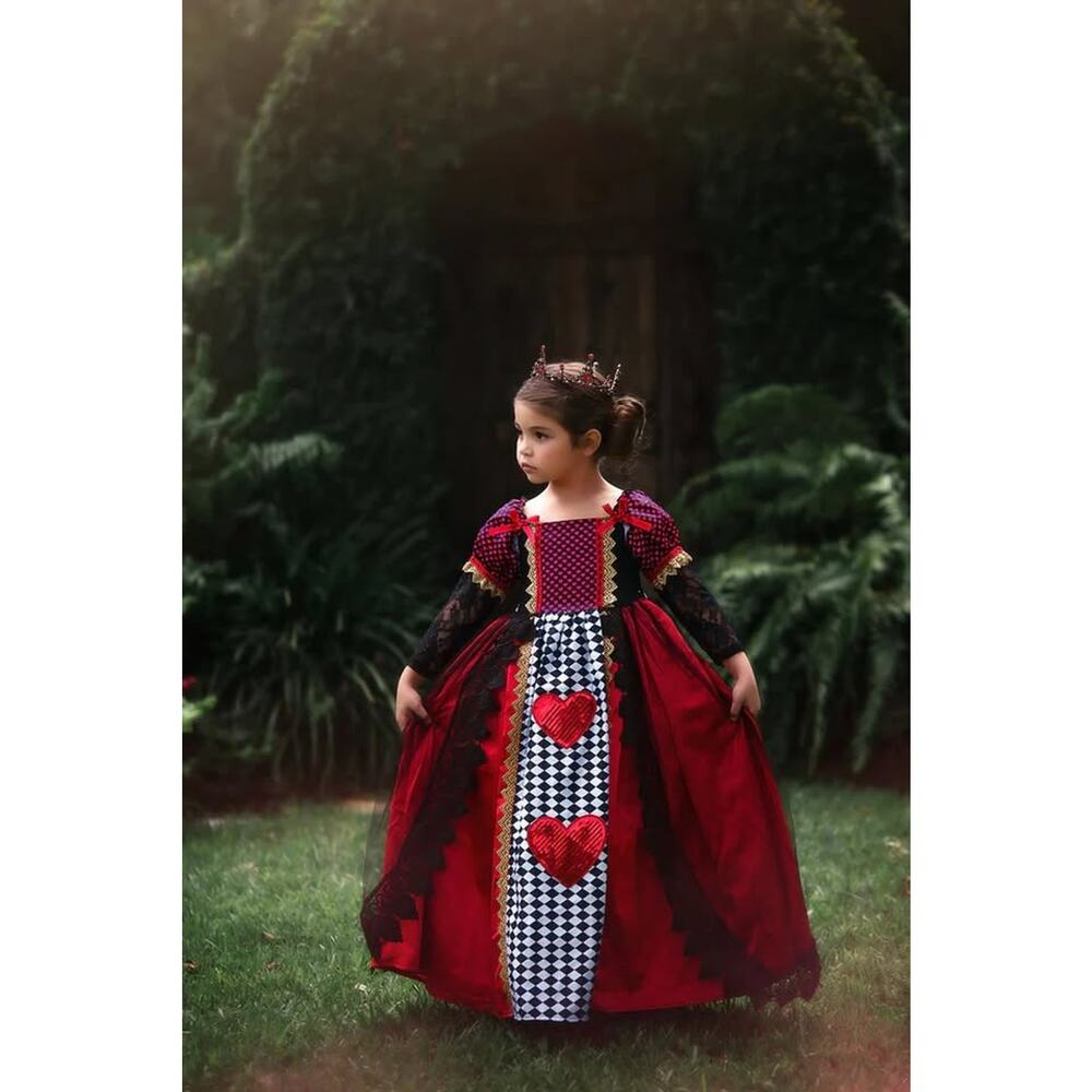 Trish Scully Queen Of Hearts Costume Dress Size 5